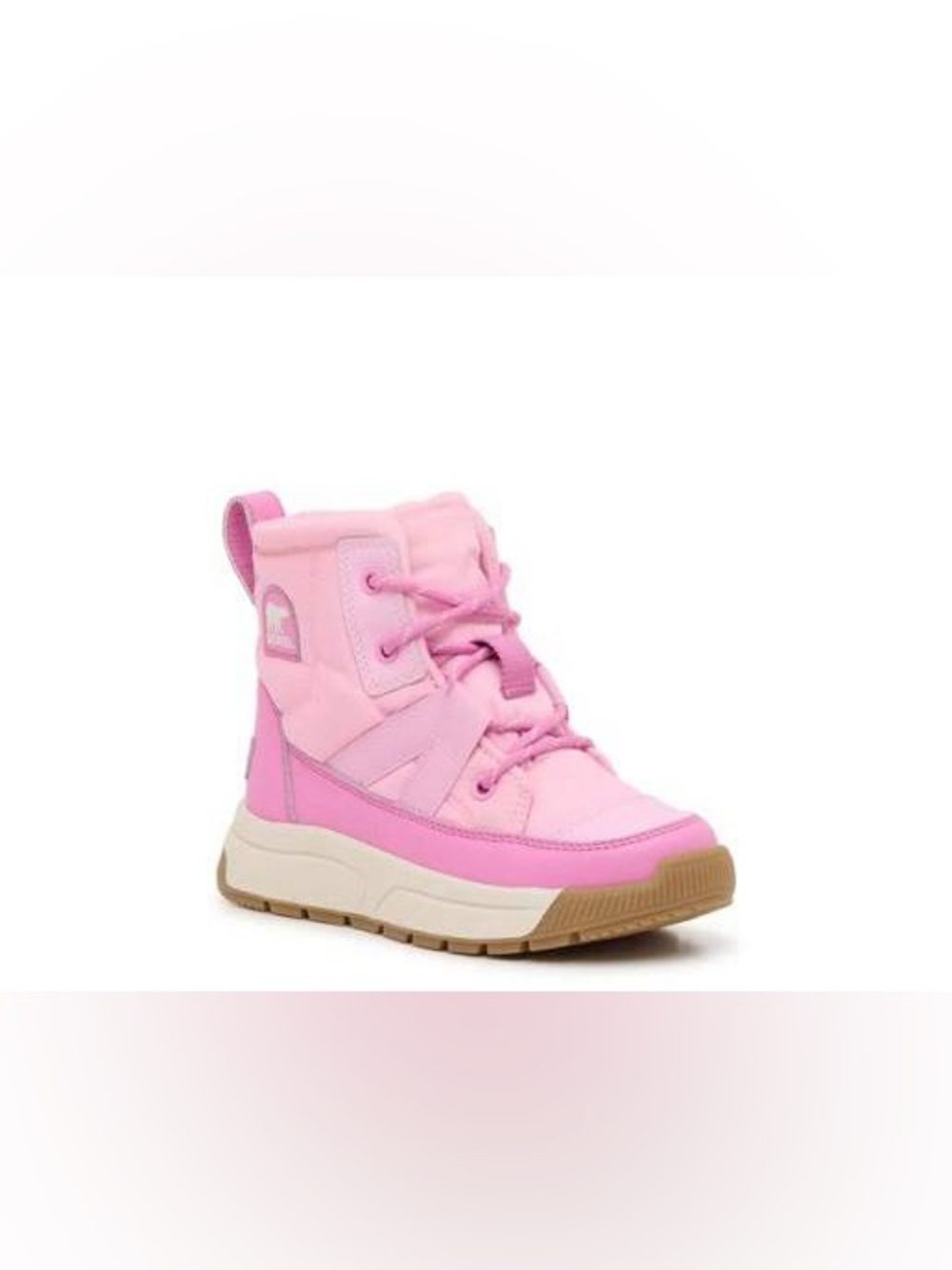 Sorel Big Kids Whitney III Mid Waterproof Boots - Pink Flare, Orchid - Size 5